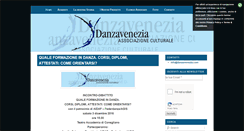 Desktop Screenshot of danzavenezia.com